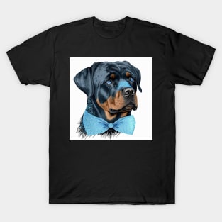 Rottweiler Bow T-Shirt